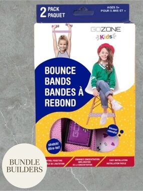 $10 Add-on | Pink Bounce Bands - 2 Pack